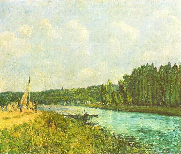 Alfred Sisley Die Ufer der Oise